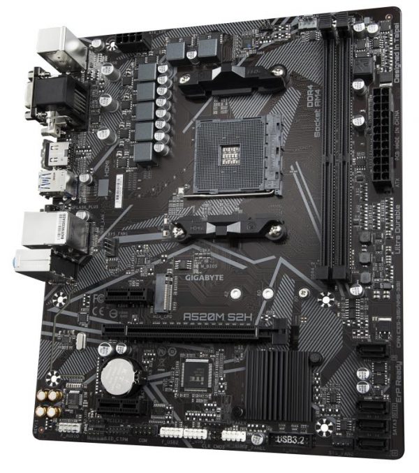 Placa de baza Gigabyte A520M S2H, Socket AM4 - imagine 9