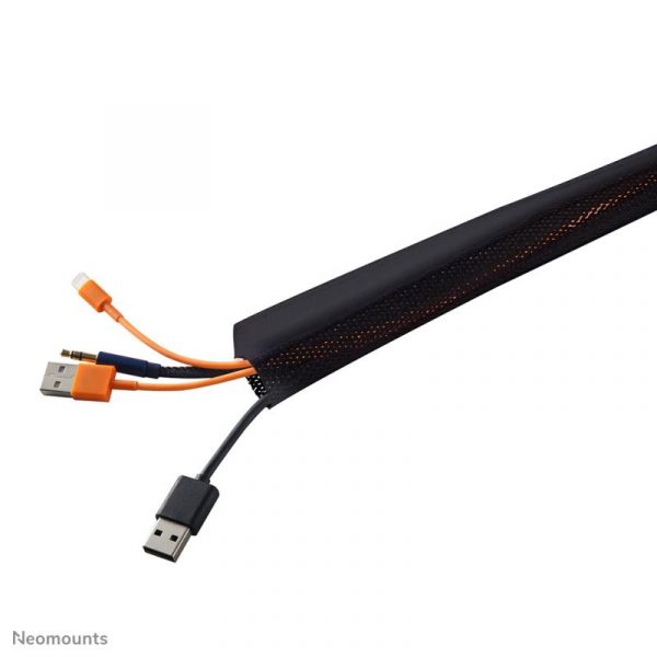 Accesoriu/imbracaminte pentru acoperit cablurile Neomounts by Newstar NS-CS200BLACK, 200cm, negru - imagine 6