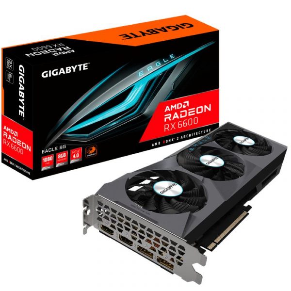 Placa video GIGABYTE Radeon RX 6600 EAGLE 8GB GDDR6 1‎28-bit - imagine 15