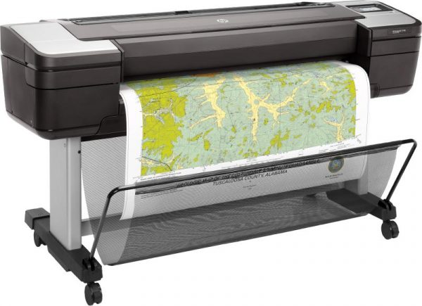 Plotter HP Designjet T1700 Printer 44", format A0, 6 culori, - imagine 6