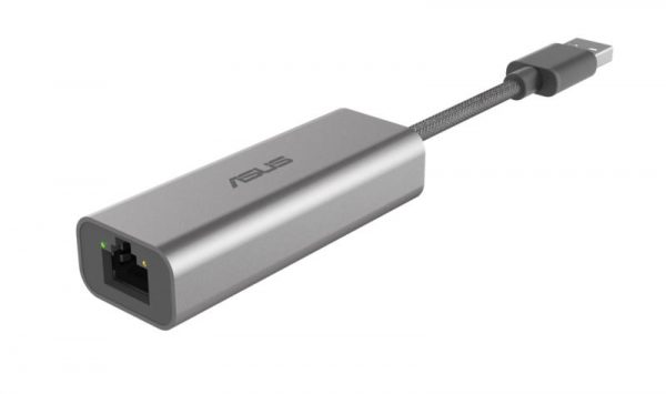 ASUS USB-C2500 Ethernet Adapter, Input USB 3.2 Gen1 Type-A, Output - imagine 4