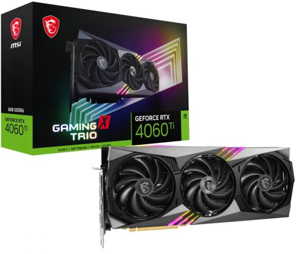 Placa video MSI GeForce RTX 4060Ti GAMING X TRIO 8GB, - imagine 7