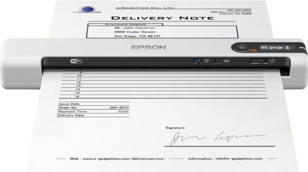 Scanner Epson DS-80W portabil, dimensiune A4, tip sheetfed, viteza scanare: - imagine 6