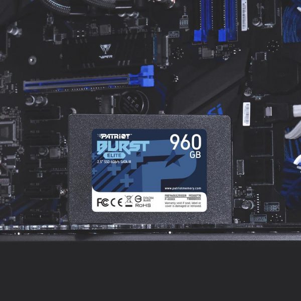 SSD Patriot Burst Elite, 960GB, SATA III - imagine 6