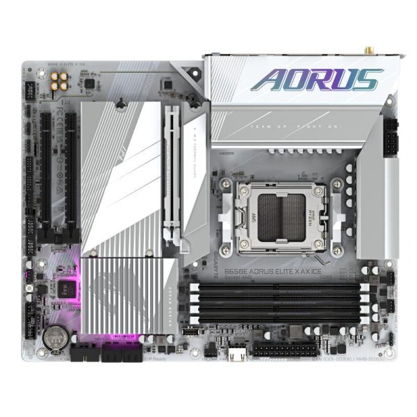 Placa de baza GIGABYTE B650E AORUS ELITE AX ICE AM5 - imagine 9