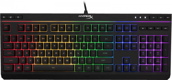 Tastatura HP HyperX Alloy Core RGB, cu fir, neagra - imagine 4