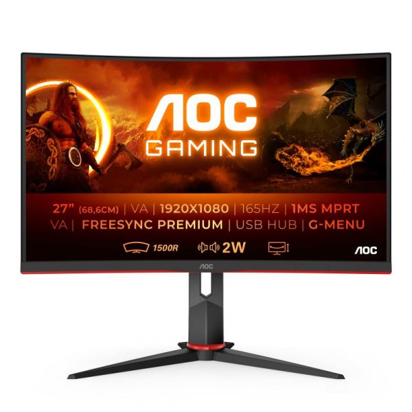 Monitor AOC 27" C27G2U/BK - imagine 4