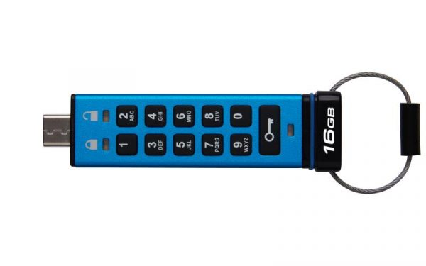 16GB Kingston Ironkey Keypad 200C USB Fl - imagine 5