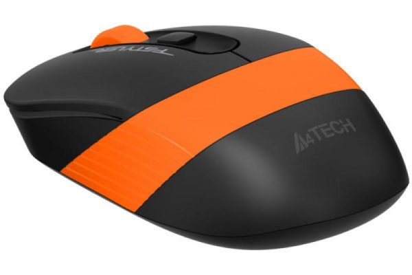 Mouse A4tech, gaming, wireless, optic, 2000 dpi, negru / portocaliu - imagine 10