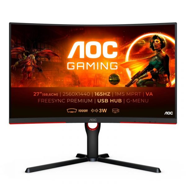 Monitor AOC 27" CQ27G3SU/BK - imagine 5