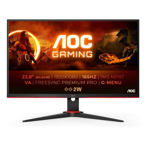 Monitor AOC 23.8" 24G2SAE/BK - imagine 4