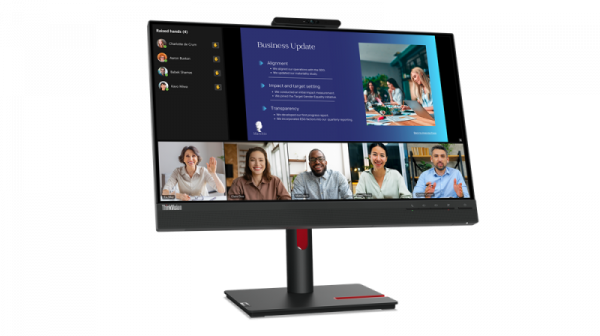 Lenovo ThinkVision T24v-30; 23.8"IPS, FHD (1920x1080), 16:9, Brightness: 250 cd/m²,