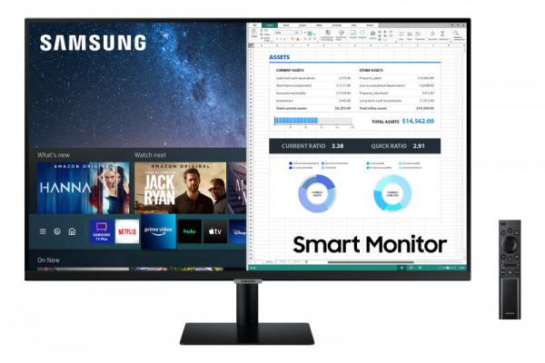 Monitor Samsung 32" LS32AM700PRXEN - imagine 3