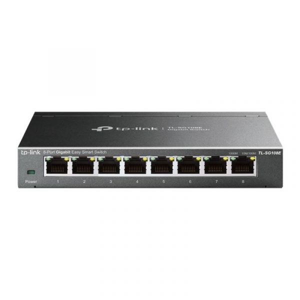 Switch TP-Link TL-SG108E, 8 port, 10/100/1000 Mbps - imagine 3