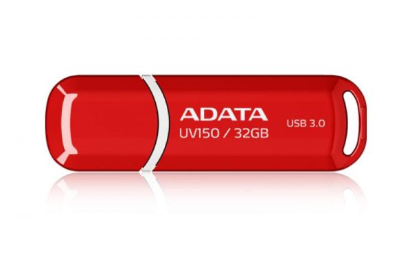 Memorie USB Flash Drive Adata UV150, 32Gb, USB 3.0, rosu - imagine 3