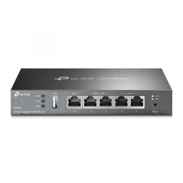 "Omada Gigabit VPN Router PORT: 1× Gigabit RJ45 WAN Port, - imagine 3