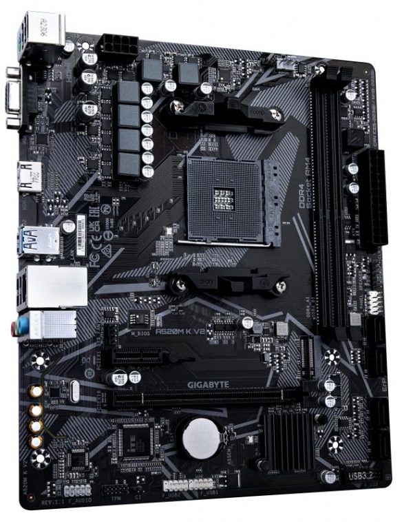 Placa de baza Gigabyte A520M K V2 AM4 - imagine 9