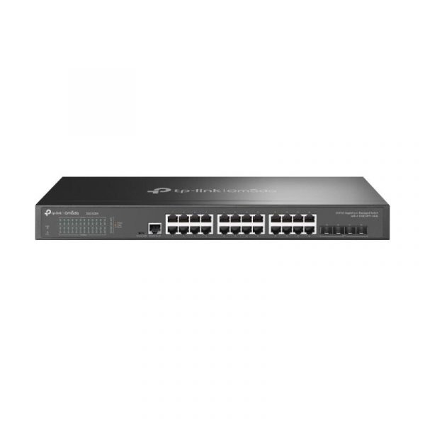 "JetStream™ 24-Port Gigabit L2+ Managed Switch with 4 10GE SFP+ - imagine 4