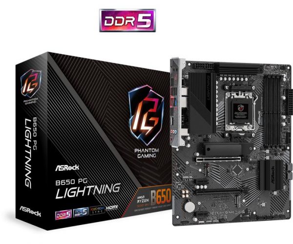 Placa de baza AsRock B650 PG Lightning AM5 - imagine 12