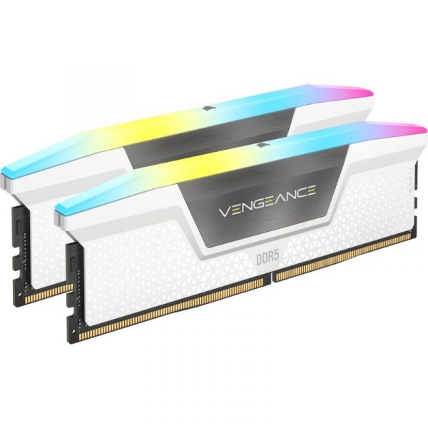 Memorie RAM Corsair Vengeance RGB White 32GB DDR5 5600MHz CL36 - imagine 13