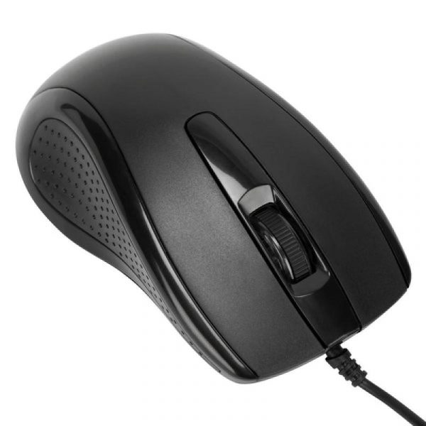 Targus Mouse Antimicrobial cu fir, full size, optic, negru - imagine 10