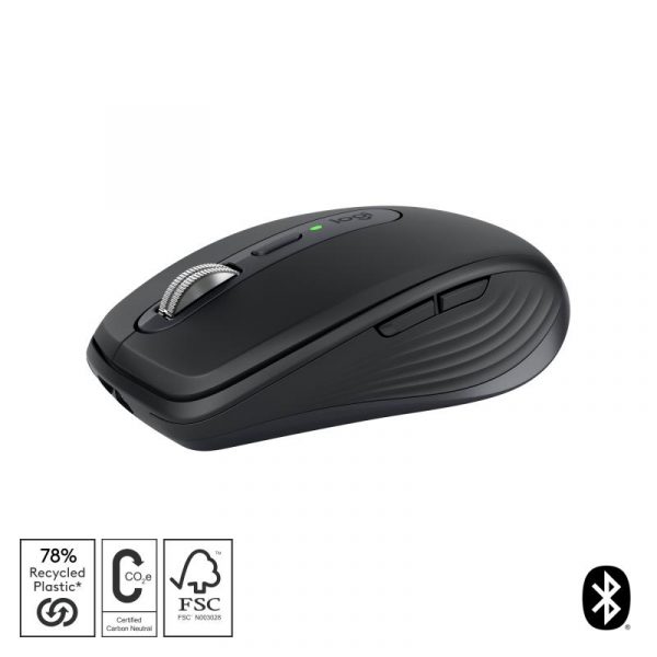 Mouse wireless Logitech MX Anywhere 3S, cu laser, 6 butoane, - imagine 5