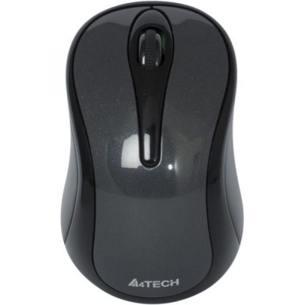 Mouse A4tech, wireless, 1000 dpi, butoane/scroll 3/1, gri - imagine 6