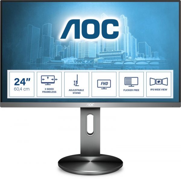 Monitor AOC 23.8" I2490PXQU/BT - imagine 4