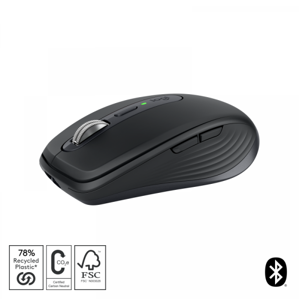 Mouse wireless Logitech MX Anywhere 3S, cu laser, 6 butoane, - imagine 4