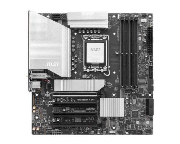 Placa de Baza MSI PRO B860M-A WIFI LGA 1851, 4x - imagine 3