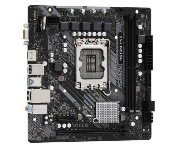 Placa de baza Asrock H610M-HVS D4, LGA 1700 - imagine 10