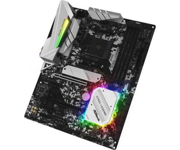 Placa de baza ASRock B450 Steel Legend, Socket AM4 - imagine 10