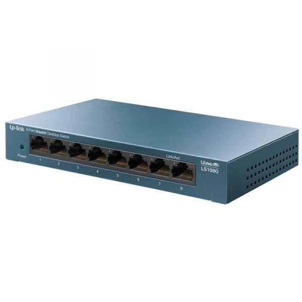Switch TP-LINK LS108G, 8 port, 10/100/1000 Mbps - imagine 5