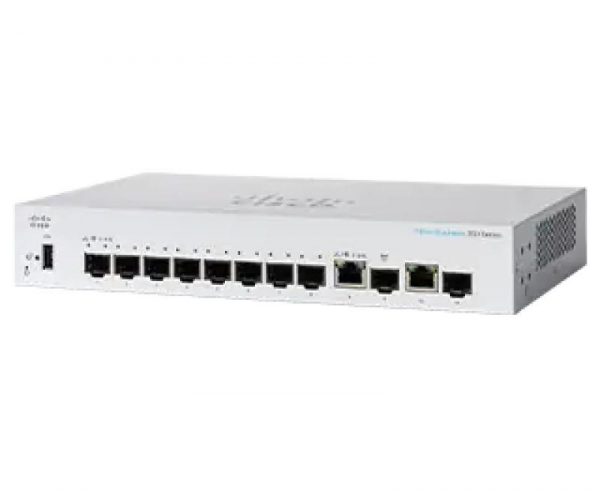 Switch  CISCO CBS350-8S-E-2G, 8 PORTURI 10/100/1000, 2 x SFP, - imagine 4