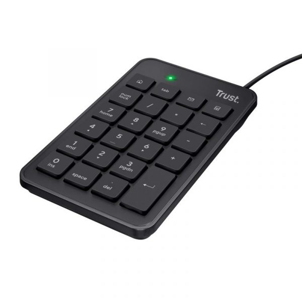 Trust Xalas USB Numeric Keypad, neagra - imagine 6