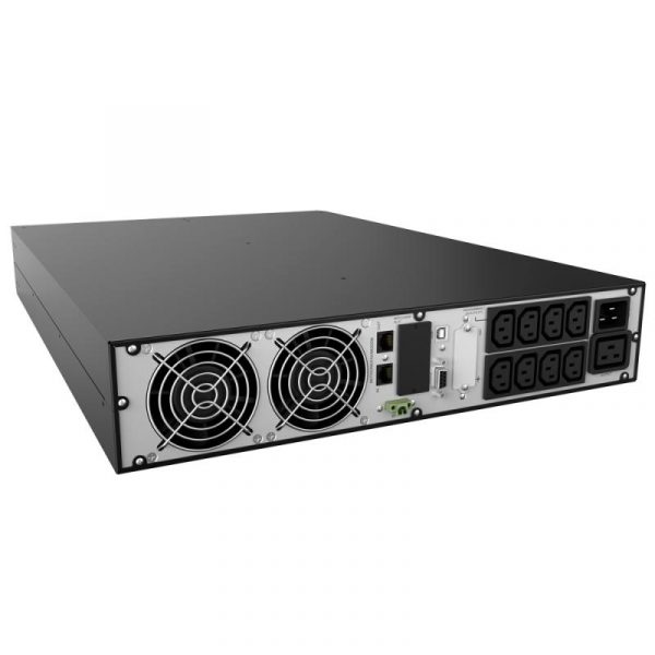 UPS nJoy Balder 3000, 3000VA/ 3000W, On-line, LCD Display, Montare - imagine 16
