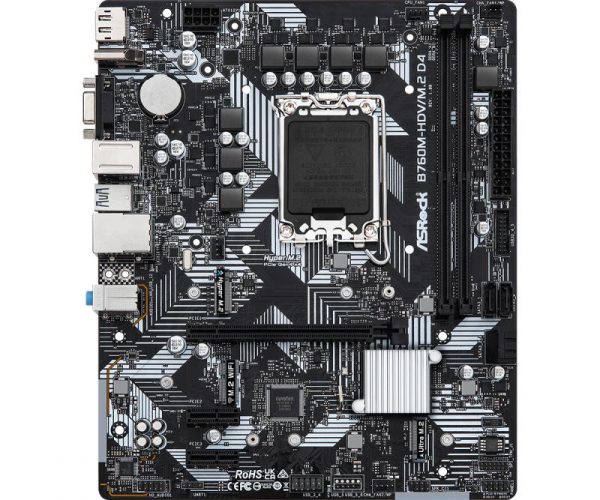 Placa de baza Asrock B760M-HDV/M.2 DDR4, 2x DDR4 - imagine 8