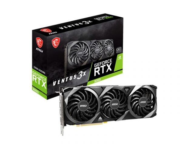 Placa video MSI GeForce RTX 3060 VENTUS 3X OC LHR - imagine 12