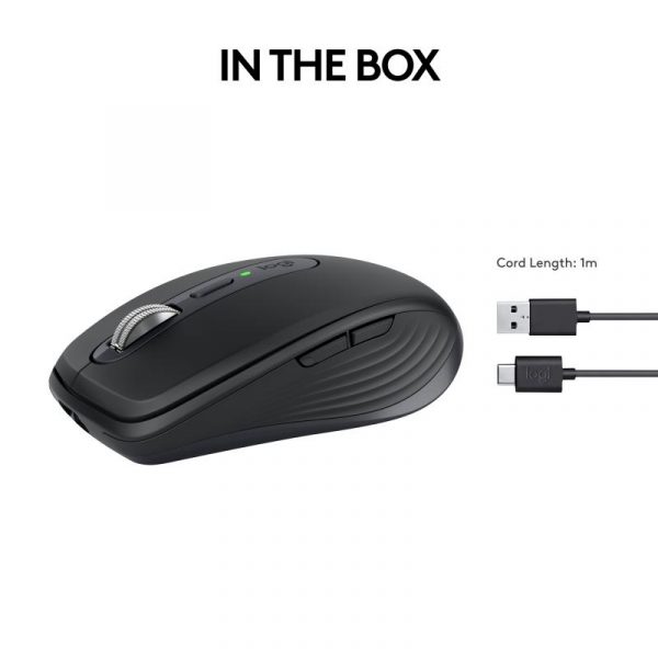 Mouse wireless Logitech MX Anywhere 3S, cu laser, 6 butoane, - imagine 13