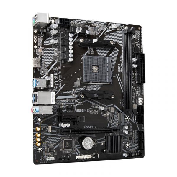 Placa de baza Gigabyte A520M K AM4 DDR4 - imagine 9