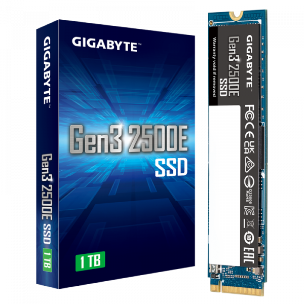 SSD GIGABYTE Gen3 1TB, M.2, PCIe 3.0x4, NVMe1.3, viteza citire: