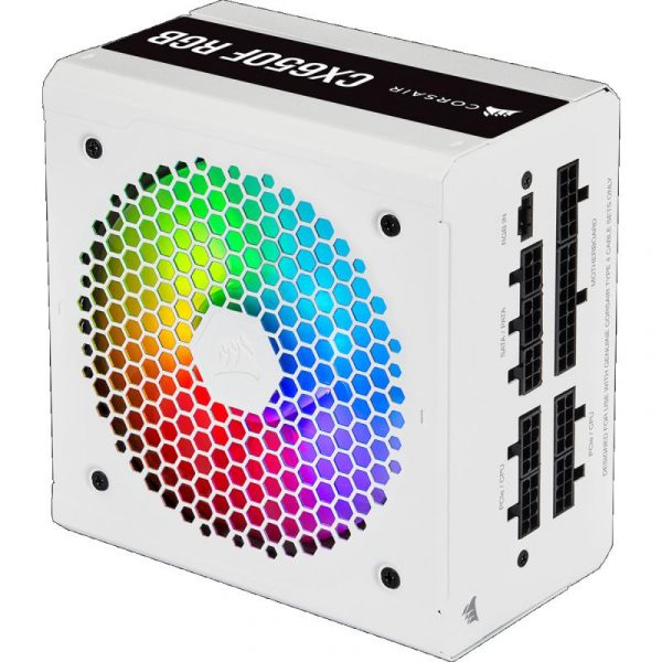 Sursa Corsair CX650F RGB White 80+ Bronze, 650W - imagine 12