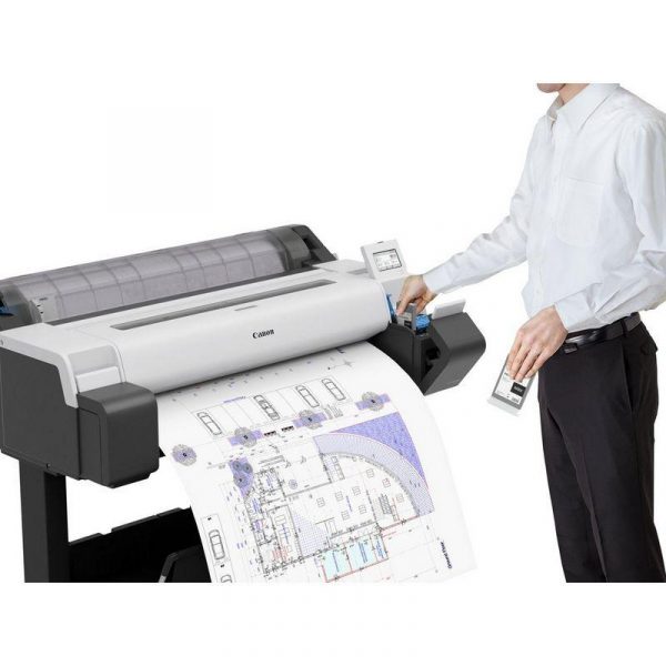 Plotter Canon imagePROGRAF TM-340 36"(914mm), format A0, 5 culori, rezolutie - imagine 8