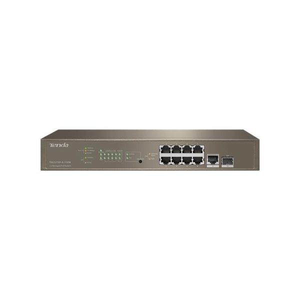 Switch Tenda Gigabit TEG5310P-8-150W, 8 port, 10/100/1000 Mbps - imagine 8
