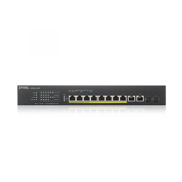 XS1930-12HP, 8-port Multi-Gigabit Smart Managed PoE 375Watt 802.3BT Switch, 2x - imagine 4