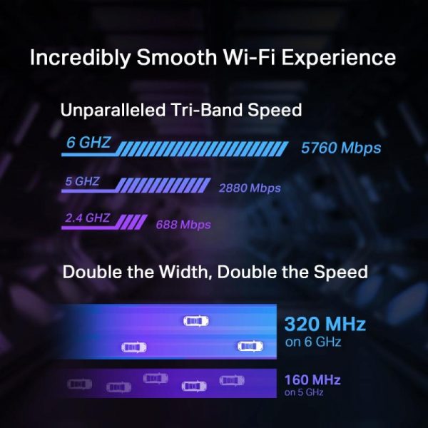 BE9300 Tri-Band Wi-Fi 7 Bluetooth PCI Express Adapter SPEED: 5760 - imagine 7