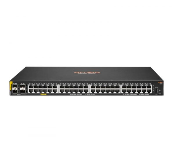 HPE Aruba Networking CX 6000 48G Class4 PoE 4SFP 370W - imagine 6