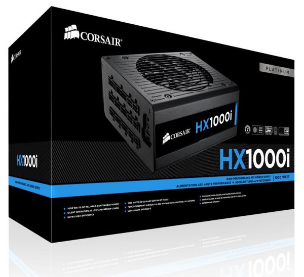 Sursa Corsair HXi Series HX1000i, full-modulara, 80 Plus Platinum,1000W - imagine 11