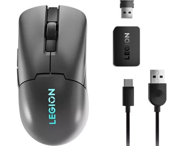 Mouse gaming wireless Lenovo Legion M600s Qi, Bluetooth, 19k DPI, - imagine 4