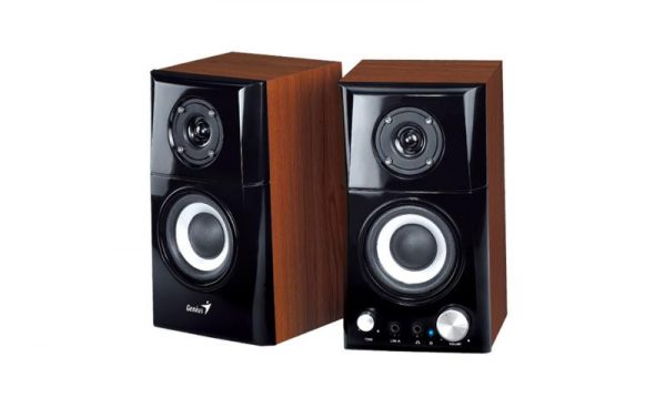 Boxe Genius SP-HF500A, 2.0, 14W RMS, lemn - imagine 3